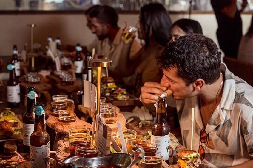 Beer Tasting and Delicious Traditional Bites in Tulum