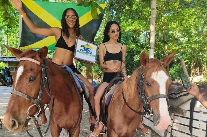 Horseback Riding and Swim Experience Jamaica.