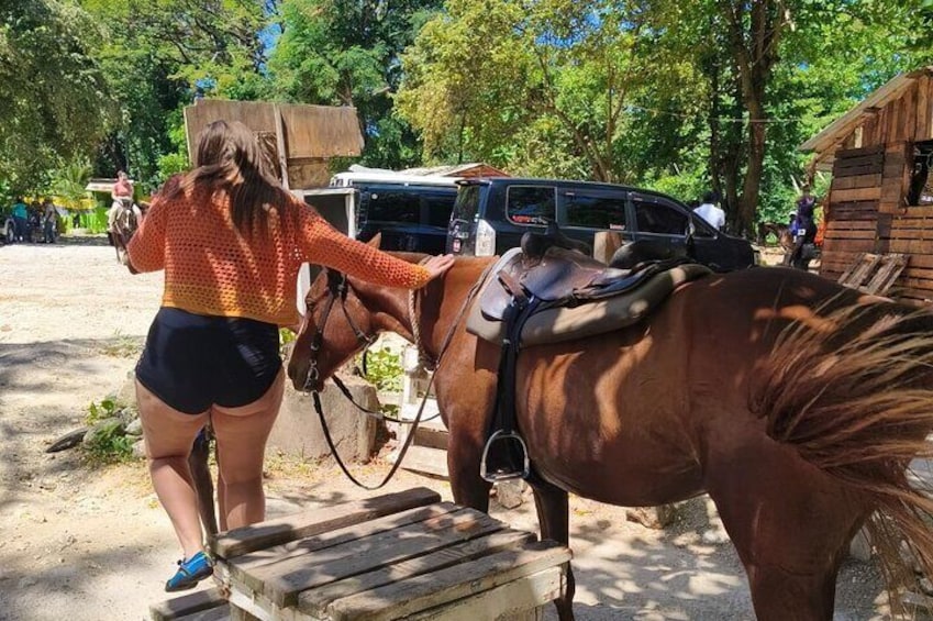 Horseback Riding and Swim Experience Jamaica.