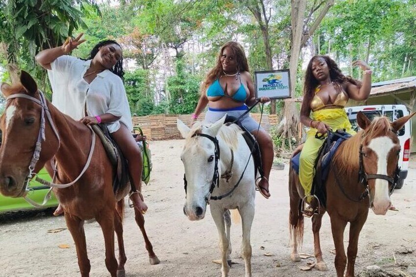 Horseback Riding and Swim Experience Jamaica.