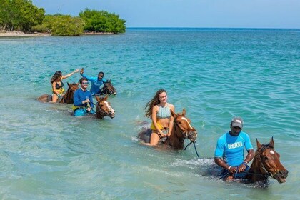 Horseback Riding and Swim Experience Jamaica.