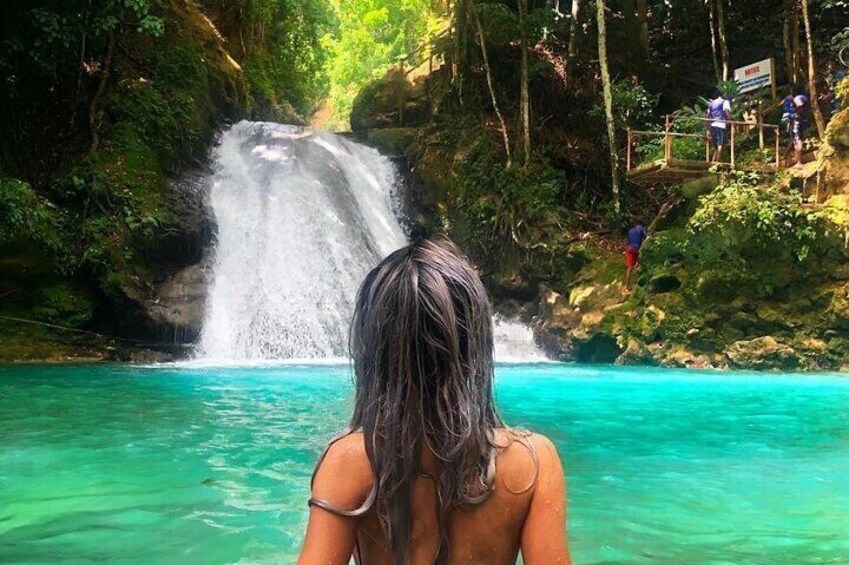ATV Blue Hole Rafting and Horseback Ride from Montego Bay 4in1