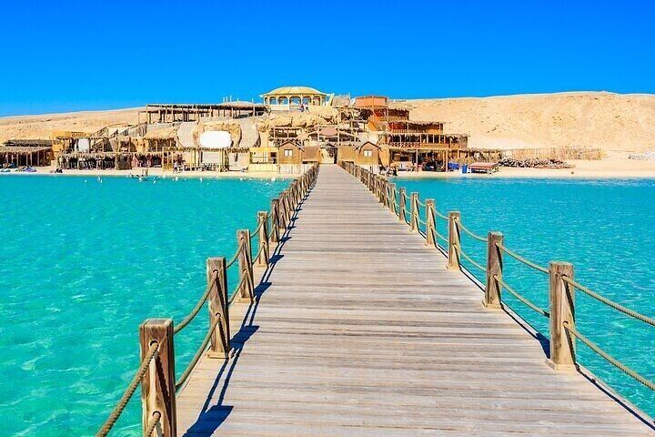 Orange Island sea trip & Turkish bath & Transfers - Hurghada
