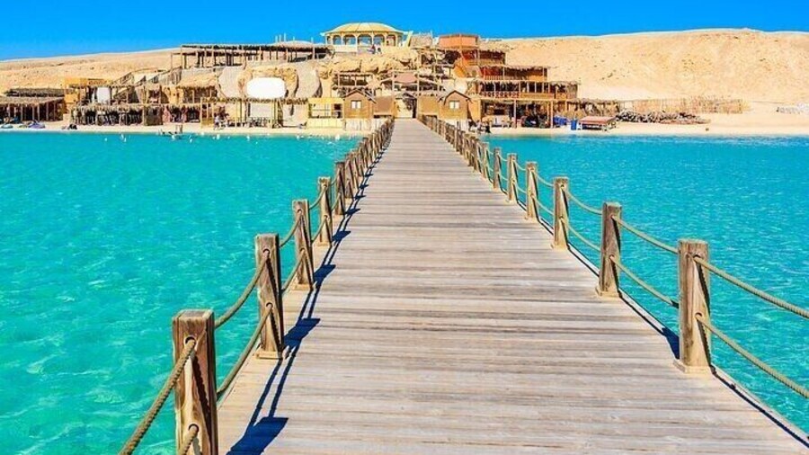 Orange Island sea trip & Turkish bath & Transfers - Hurghada