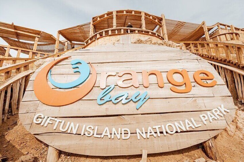 Orange Island sea trip & Turkish bath & transfers - Hurghada.