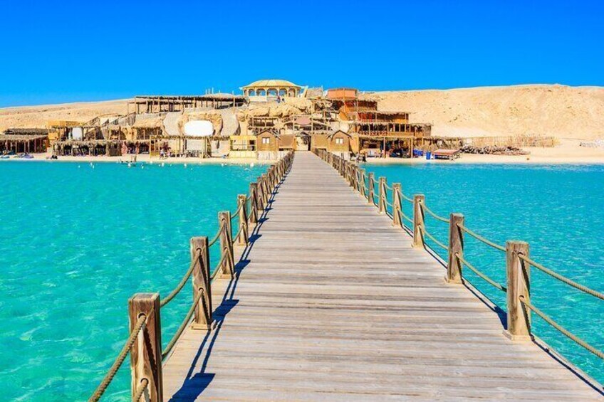 Orange Island sea trip & Turkish bath & transfers - Hurghada.