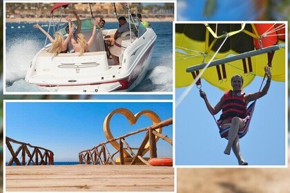 Private Speedboat To Magawish Island With Parasailing - Hurghada