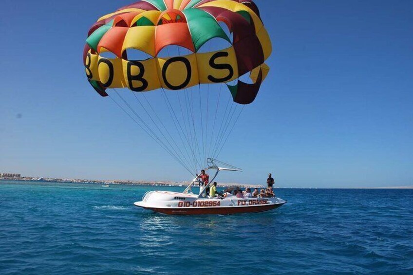 Private Speedboat To Magawish Island With Parasailing - Hurghada