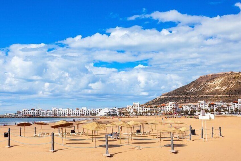 Agadir City tour - Beach view