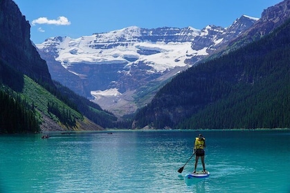 Lake Louise, Moraine Lake, Lake Minnewanka & Johnston Canyon Tour