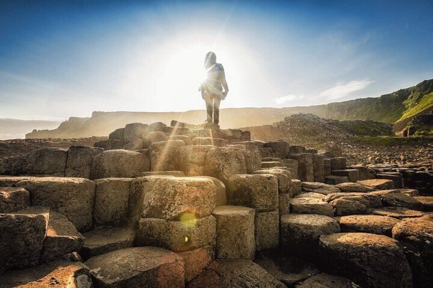 The beautiful Stepping Stones of Giants Causeway