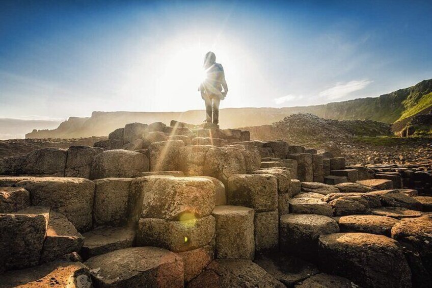 The beautiful Stepping Stones of Giants Causeway