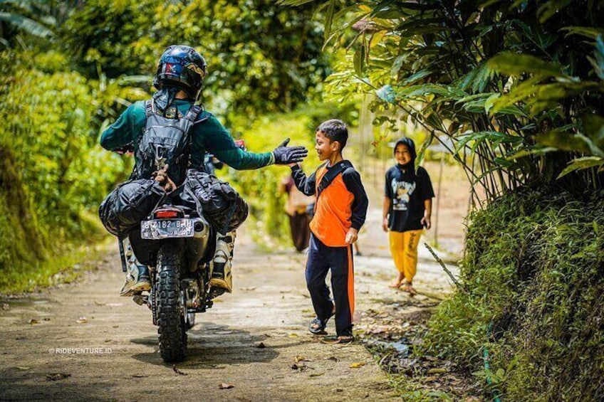 1 Day Motorcycle Tour To Citorek Banten West Of Java