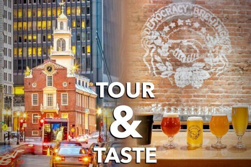 Stroll the Freedom Trail in Downtown Boston with an expert guide, followed by beer tasting and all-inclusive lunch at a local brewery!