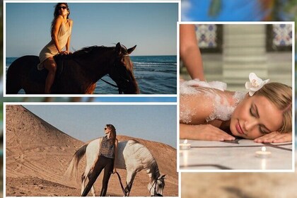 Horse Riding Adventure & Blissful Turkish Bath Escape - Hurghada
