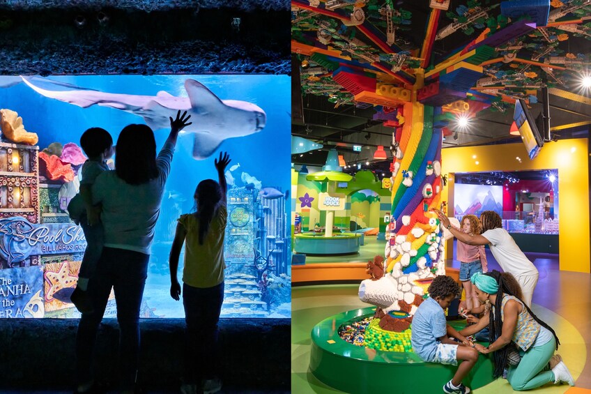 LEGOLAND Discovery Center & SEA LIFE Combo Ticket