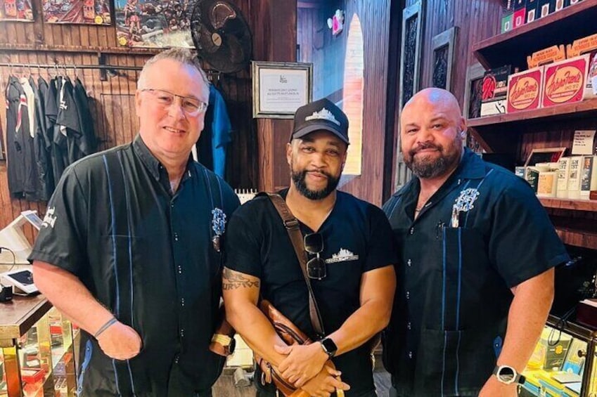 The good guys at Grand Cathedral Cigars