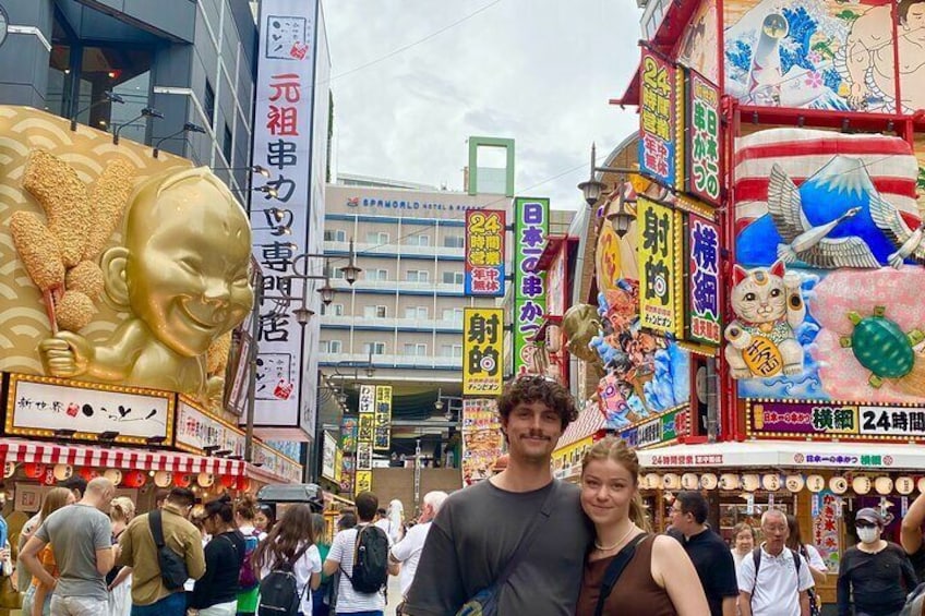 Osaka Food Adventure Tour: Walking with a Local Guide