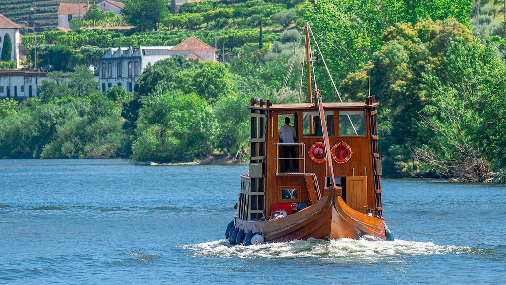 Picture 3 for Activity Pinhão: Rabelo Boat Cruise with Wine Tasting