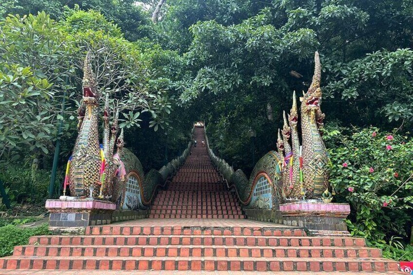 Doi Suthep temple is considered a must-visit for anyone who truly wants to experience Chiang Mai.