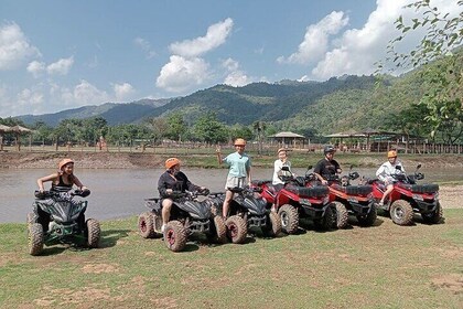 Chiang Mai : quad bike & White Water Rafting & Trekking to Waterfall