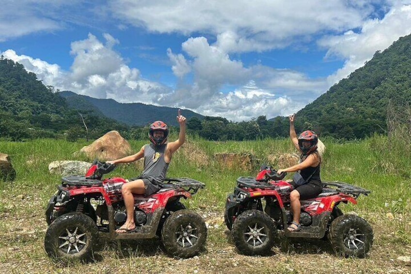 Chiang Mai : ATV & White Water Rafting & Trekking to Waterfall