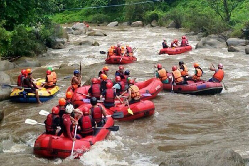 Chiang Mai : ATV & White Water Rafting & Trekking to Waterfall