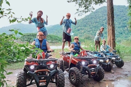 Chiang Mai : ATV & White Water Rafting & Trekking to Waterfall