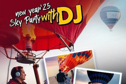 DJ in the sky with Hot air balloon - NEW YEAR 2025