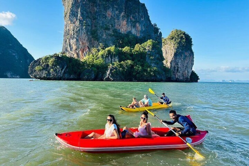 Phang Nga Bay Sea Canoeing & Glowing Plankton from Phuket 