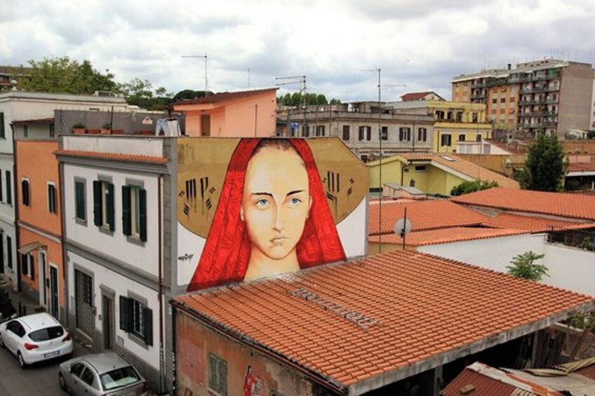 Creative Rome: Urban Art & Aperitivo Walk Through Pigneto