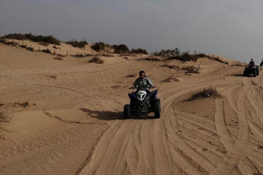 Essaouira: Quad 2-day trek and 1 night 2P / Quad (Berber tent)