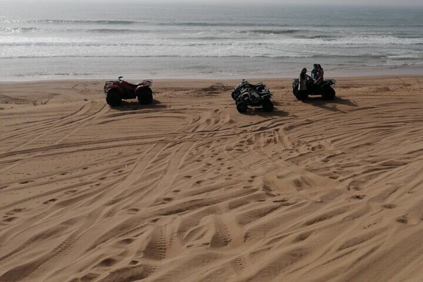 Essaouira: Quad 2-day trek and 1 night 2P / Quad (Berber tent)