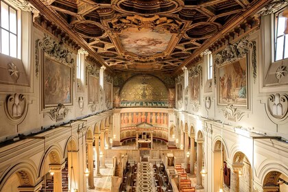 Basilica of San Clemente with its undergrounds and Colosseum Experience
