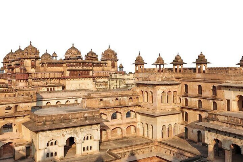 Raja Mahal in Orchha.