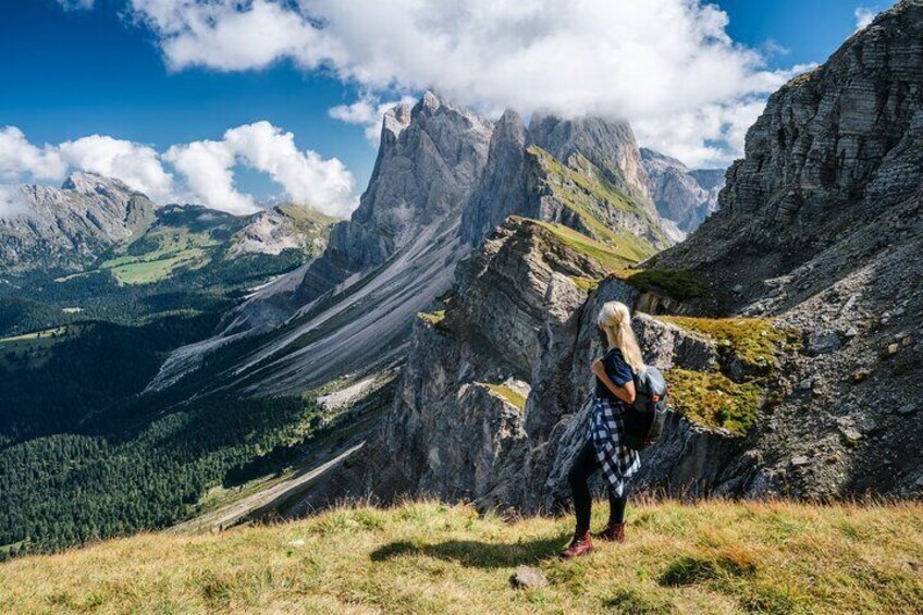 Private Dolomites Tour Monte Seceda and Passo Gardena from Cortina