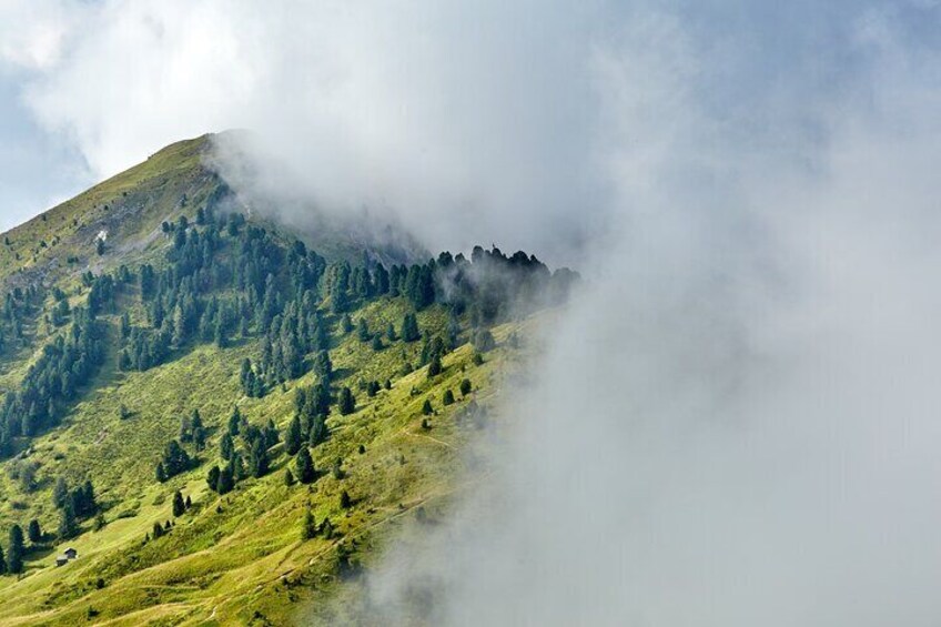 Private Dolomites Tour Monte Seceda and Passo Gardena from Cortina