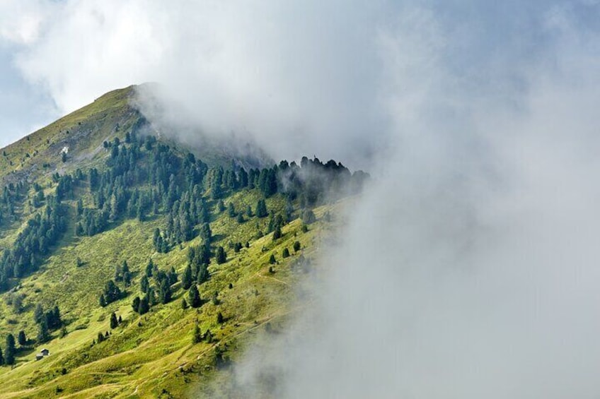 Private Dolomites Tour Monte Seceda and Passo Gardena from Cortina