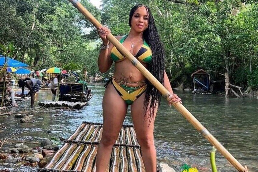 Bamboo Rafting and Limestone Massage at Lethe River Montego Bay