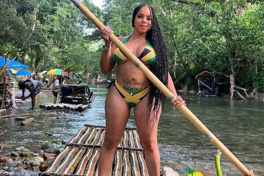 Bamboo Rafting and Limestone Massage at Lethe River Montego Bay