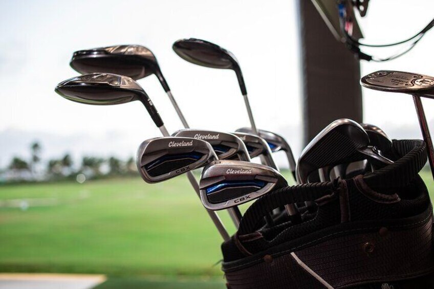 Bring Your Own Clubs or Rent at Shots Puerto Cancun