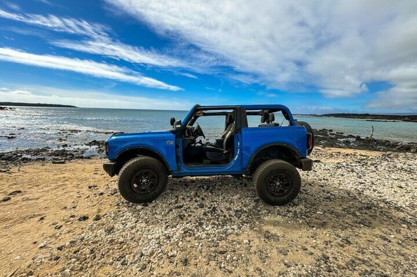 Off Road Coastal Tour In Bronco With Snorkel, Photo and Video