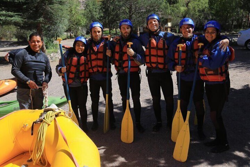 Mendoza Adventure with Rafting and Asado Lunch