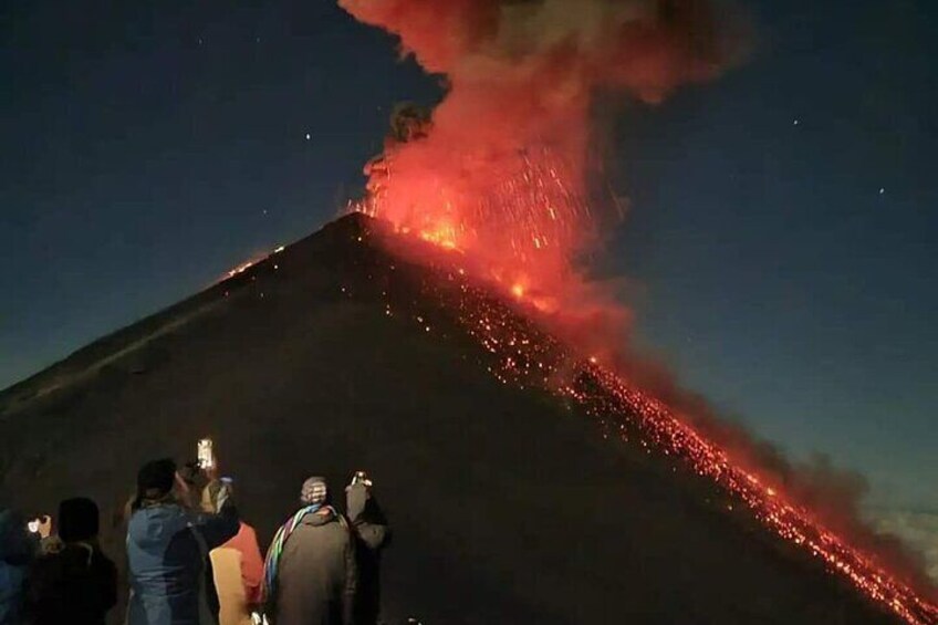 2-Day Hiking to Acatenango Volcano with guide from Antigua