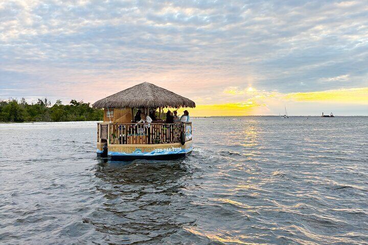 Sunset Tiki Experience-Fort Myers Beach Round Tiki Cruise