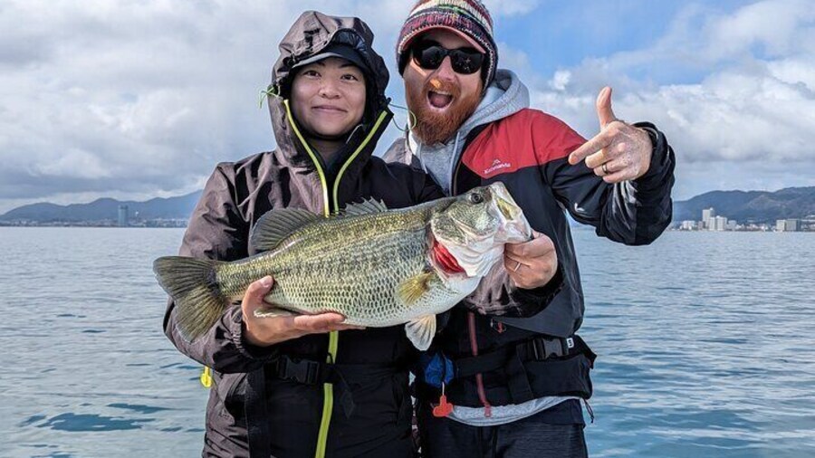 Private Lake Biwa Bass Fishing and Sightseeing