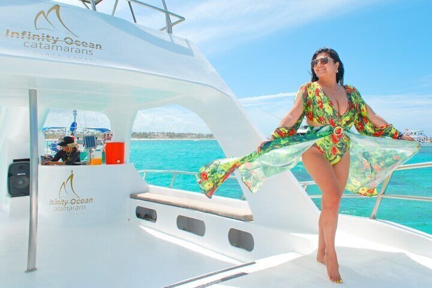 Party Boat Catamaran Excursion in Punta Cana