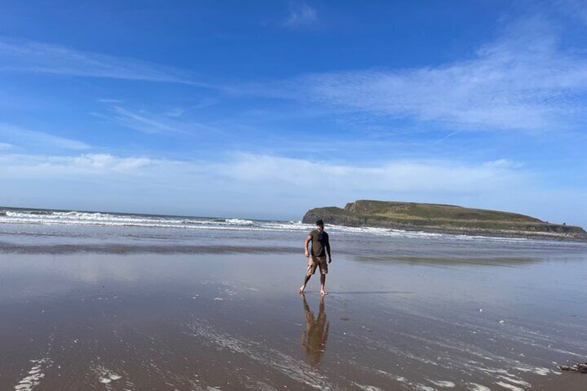 From Cardiff: Gower Peninsula, Finest Cliffs of South Wales