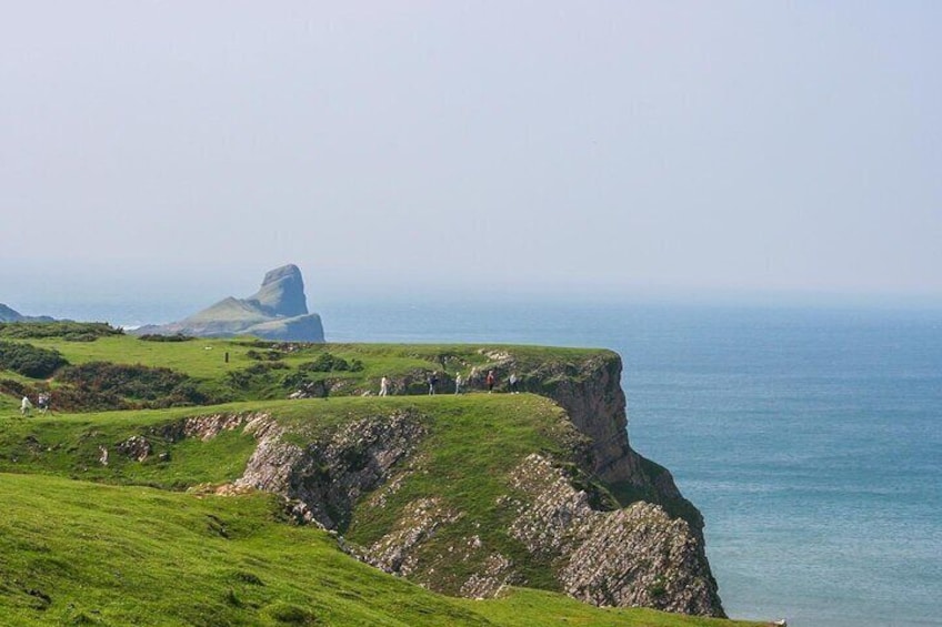 From Cardiff: Gower Peninsula, Finest Cliffs of South Wales