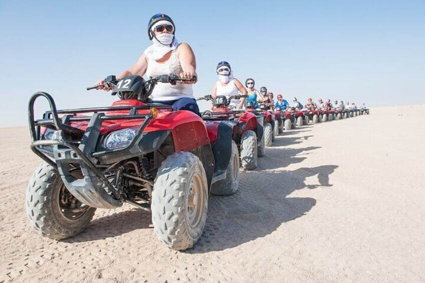 ATV, Jeep, Buggy, Camel Ride, Dinner & Bedouin Village - Hurghada